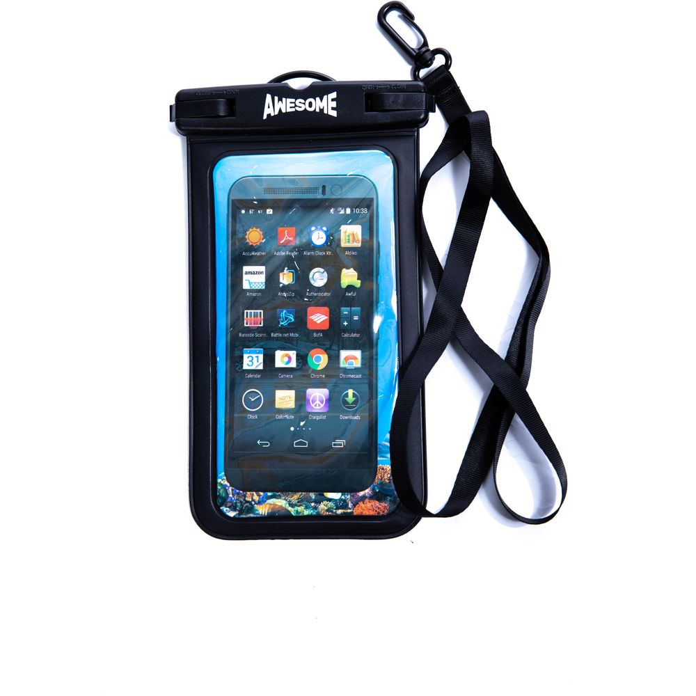 أوسم حقيبة هاتف مقاومة للماء لون أسود