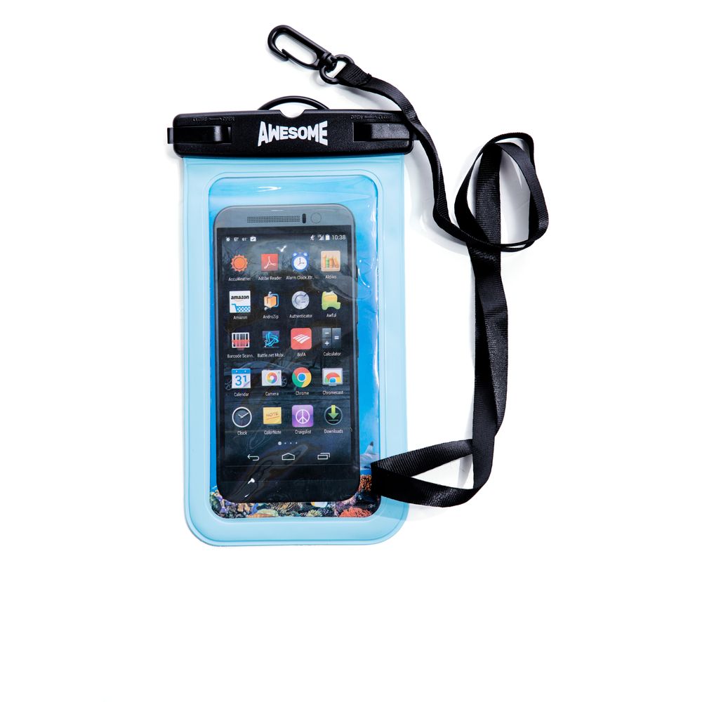 Awesome Waterproof Phone Bag Blue