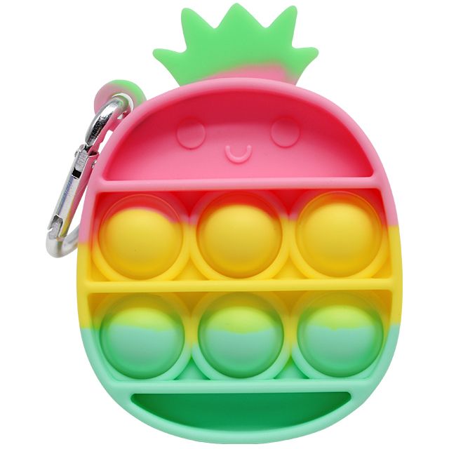 Pop The Bubble - Fidget Keychain Pineapple (Assortment - Includes 1)