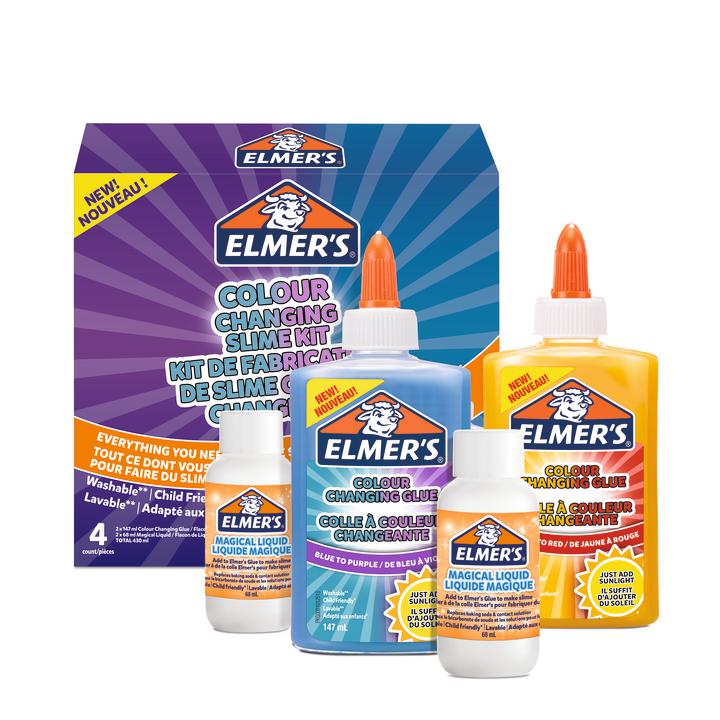 Elmers Color Change Slime Kit 4 Pcs