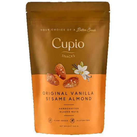 Original Vanilla Sesame Almonds 125 Gm