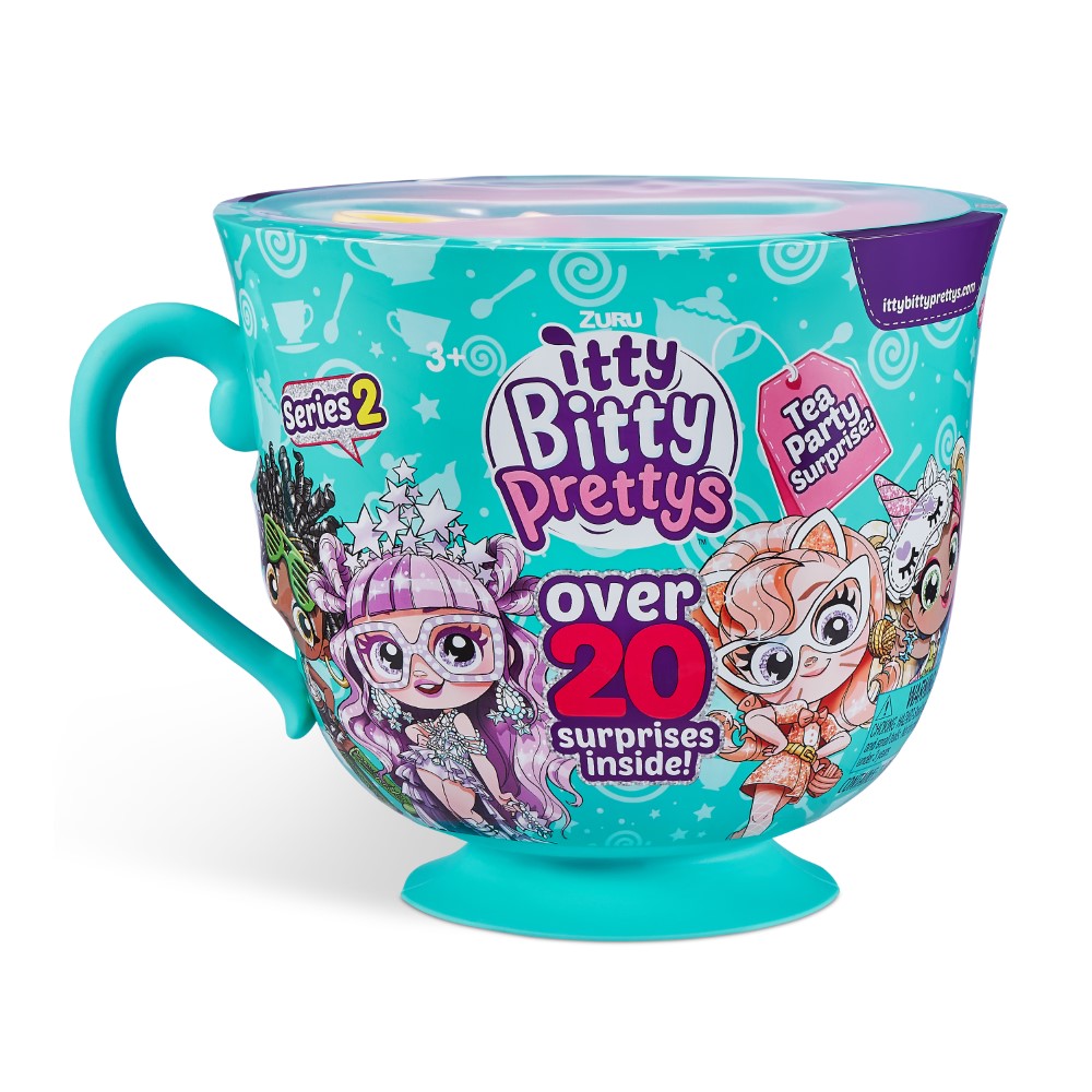 Zuru Itty Bitty Prettys-Tea Party Surprise-Series 2 Big Tea Cup (Assortment - Includes 1)