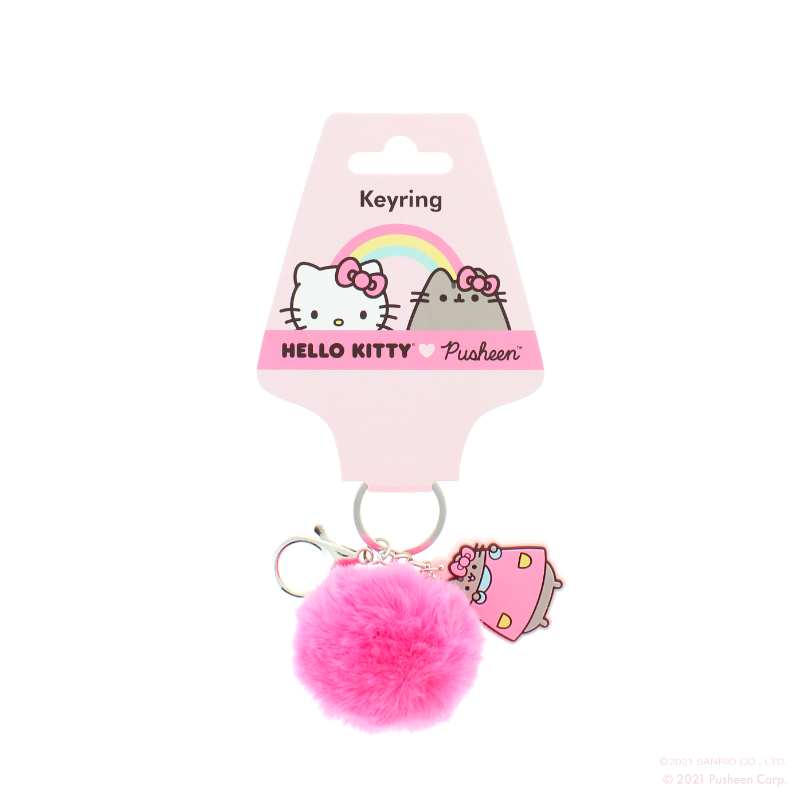 Hello Kitty & Pusheen Keyring
