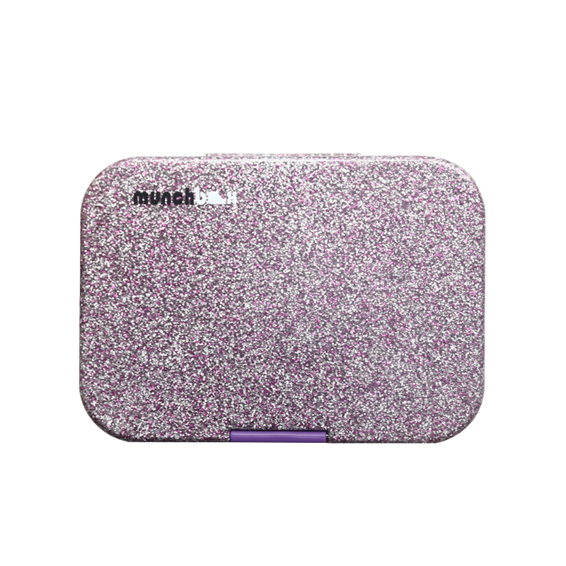 Munchbox Sparkle Midi 5 Purple (Bento Lunchbox)