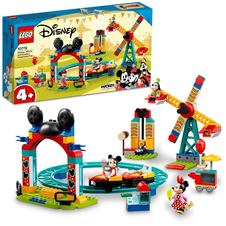 Lego 10778 Mickey Minnie And Goofy'S Fairground Fun Set