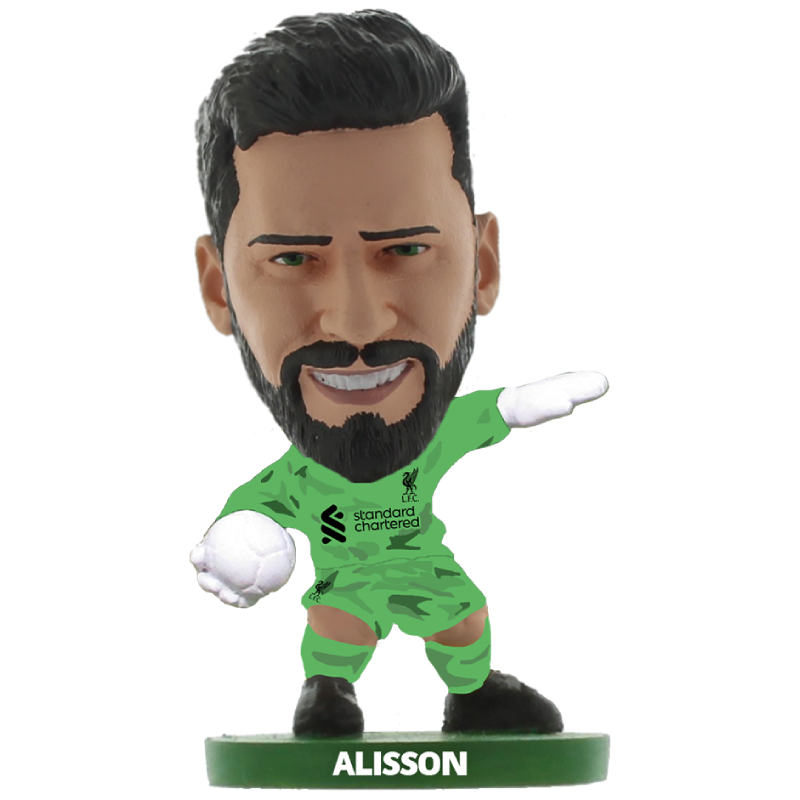 Soccerstarz Liverpool Alisson Home Kit (2023 Version) Collectible Figure