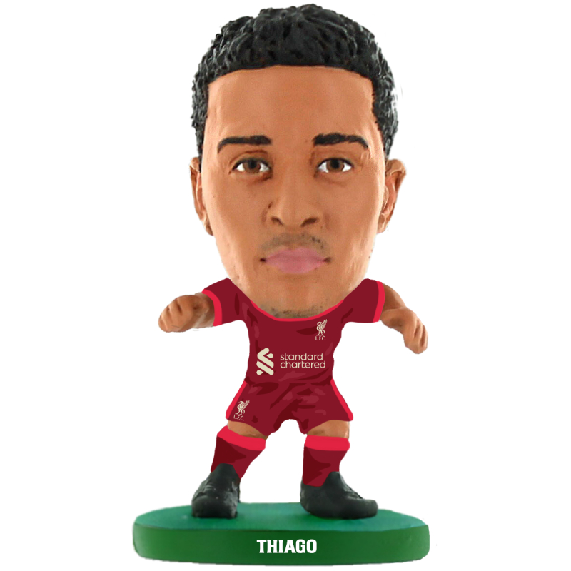 Soccerstarz Liverpool Thiago Alcantara Home Kit (2023 Version) Collectible Figure
