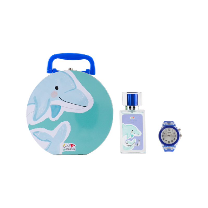 Bunai Kids Perfume & Watch Set - A Dolphin'S Love