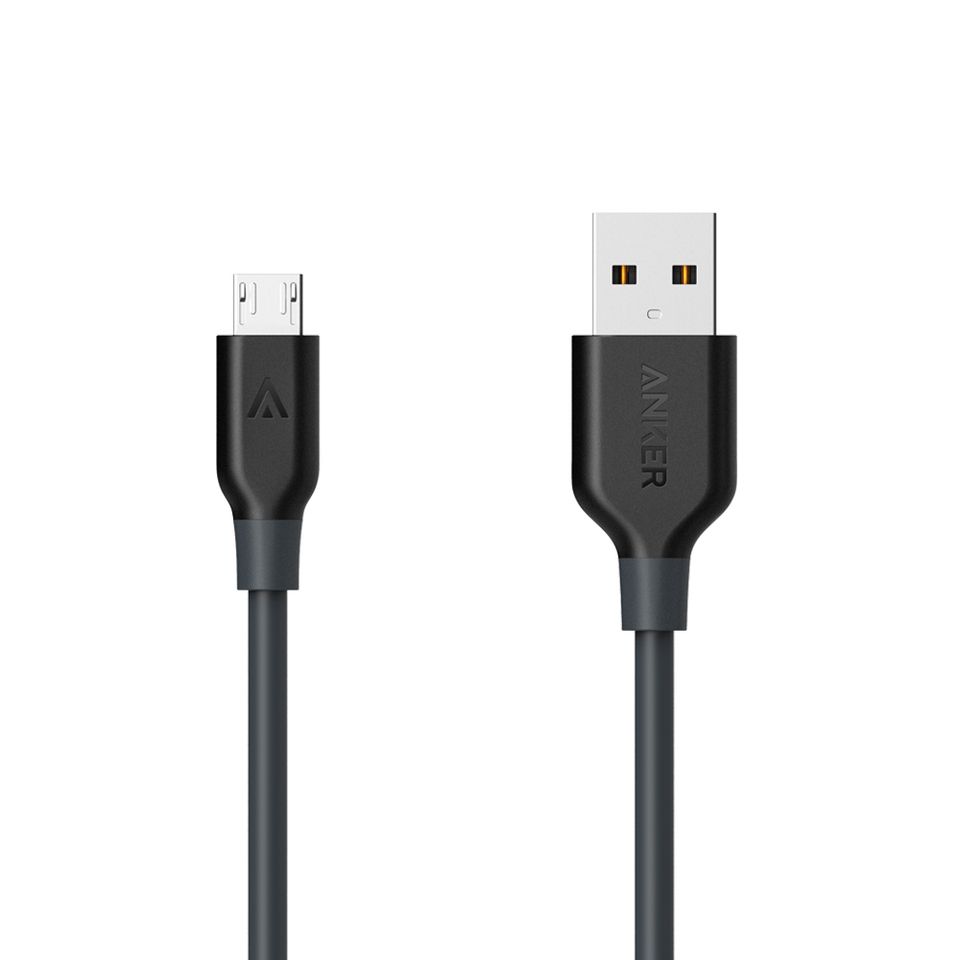 Anker Powerline Micro USB 6FT 1.8M Micro-USB B USB A Male Male Black USB Cable