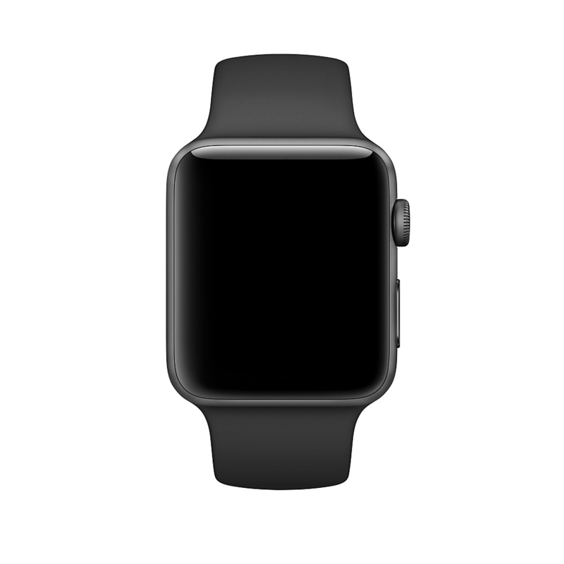Apple 3C633Zm/A Smartwatch Accessory Band Black Fluoroelastomer