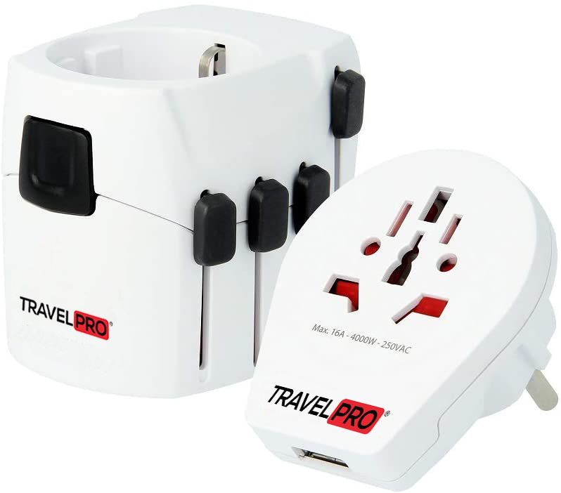 Travelpro World Adapter with 2-3 Pole Tr