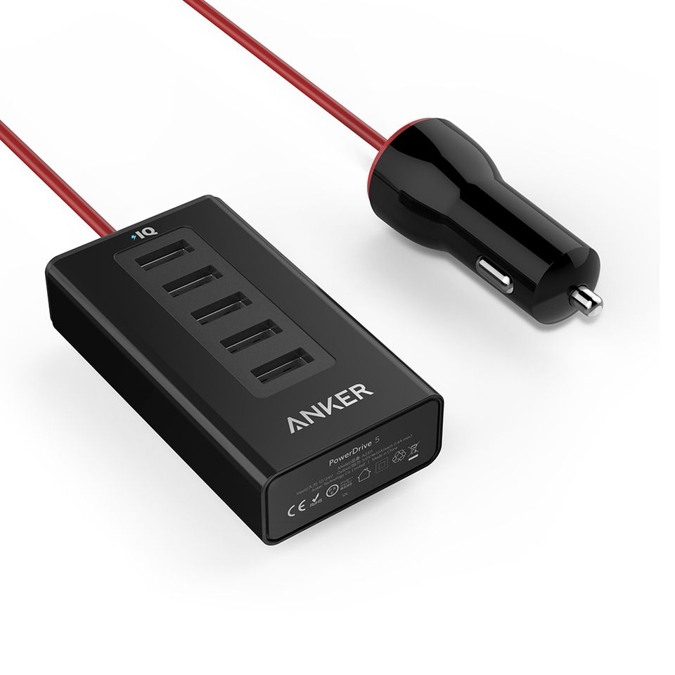 Anker Powerdrive 5 50W 5 Port Car Charge