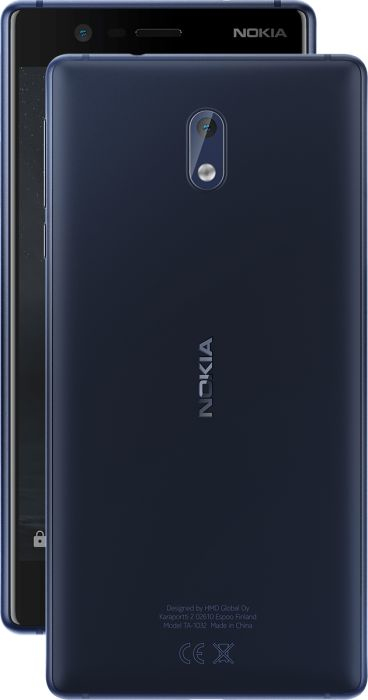 Nokia 3 Smartphone Dual Sim 4G 16GB Blue