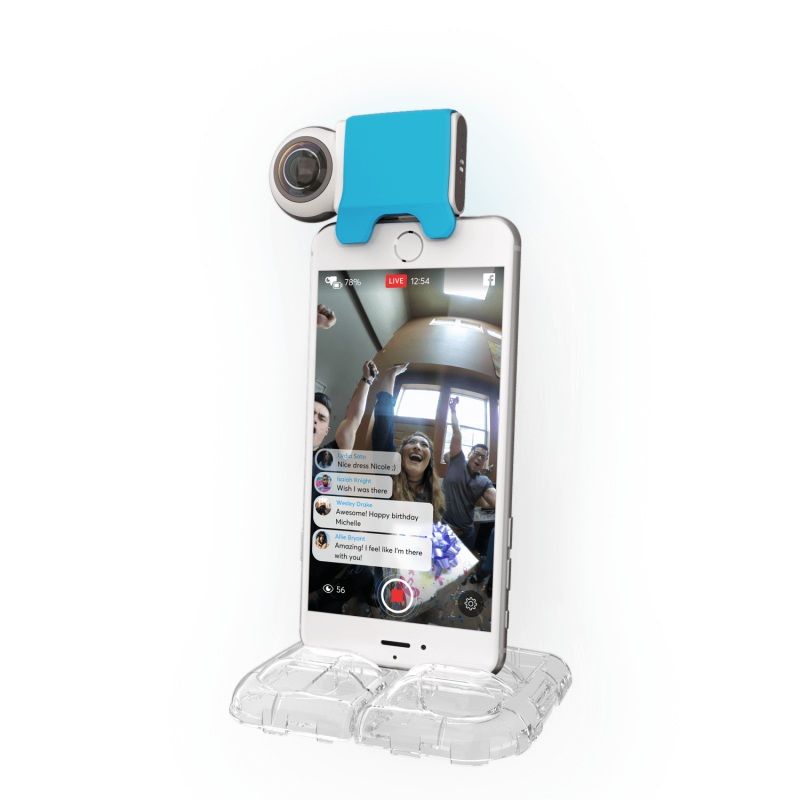 كاميرا جيروبتك 360 درجة لأجهزة آي أو إس [ايفون/آيباد]