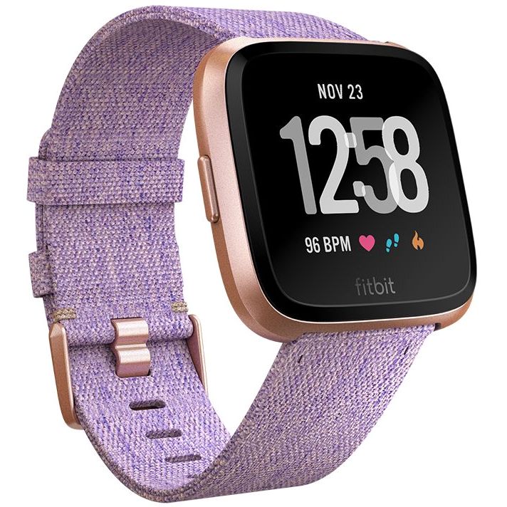 Fitbit Versa Special Edition Lavender Woven Smart Watch
