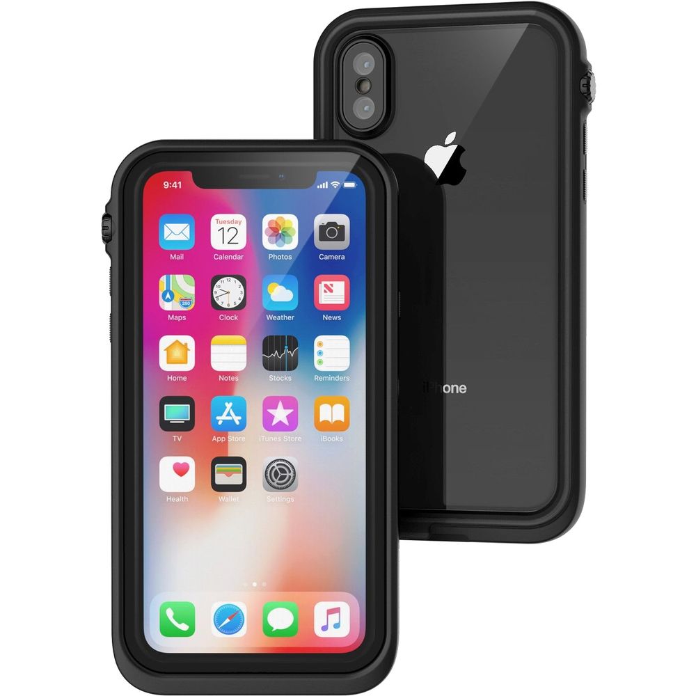 Catalyst Water Proof Case Stealth Black for Apple iPhone X