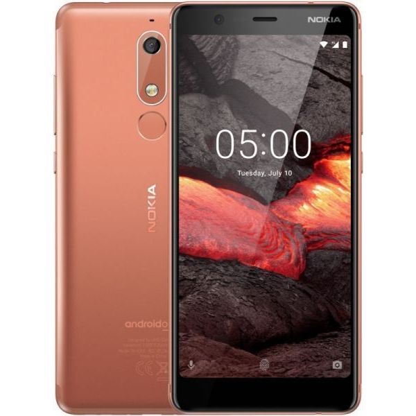 Nokia 5.1 Ta 1088 Dual Sim 16Gb Arabic Copper