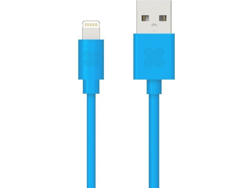 Promate Mfi Certfied Lightning Cable 120Cm Blue