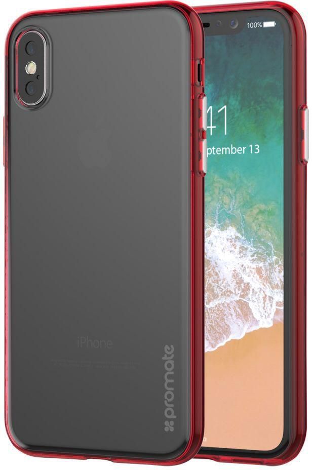 Promate Shock Resistant Case For Apple Iphonex Red