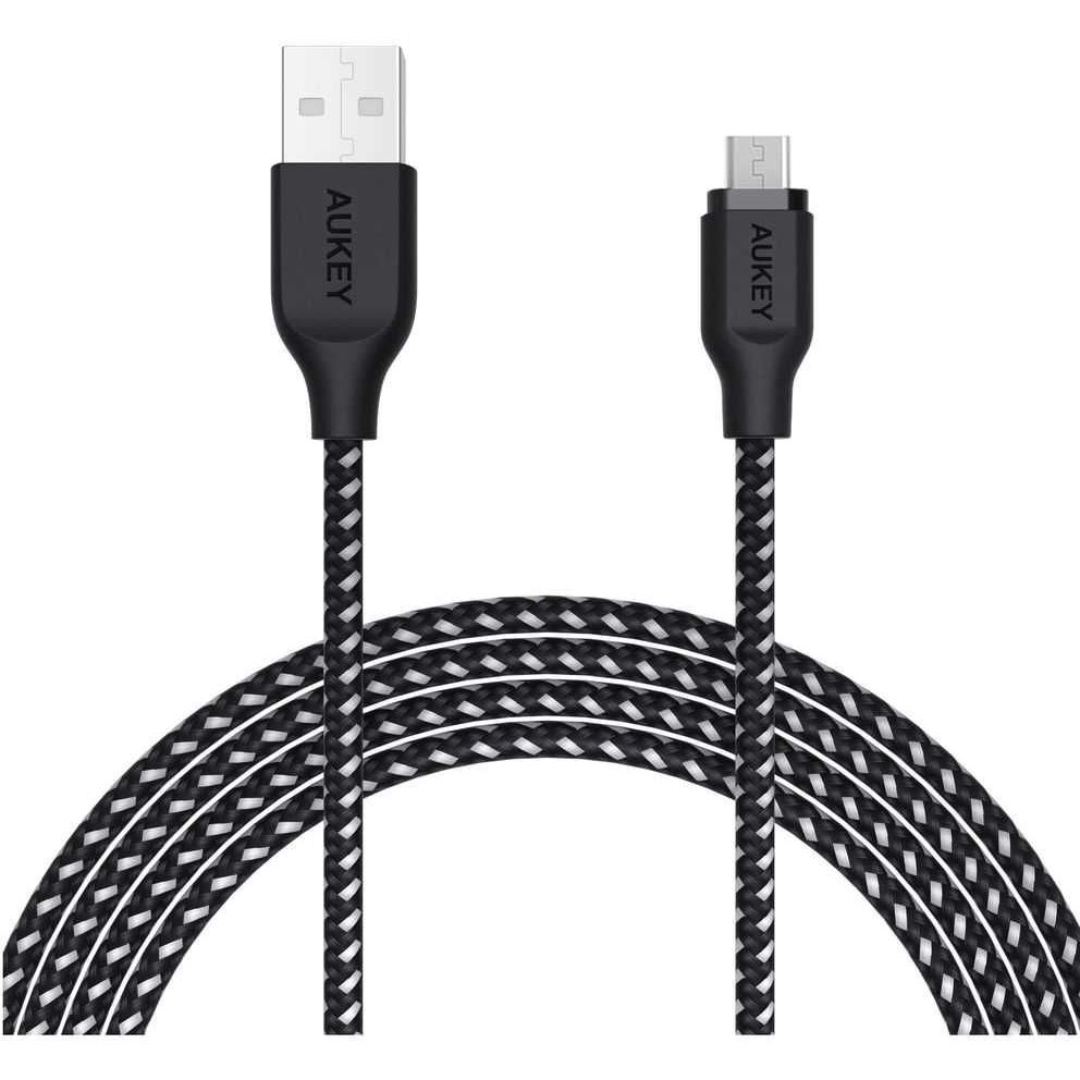 Aukey USB 2.0 Micro USB Cable L=2M Black