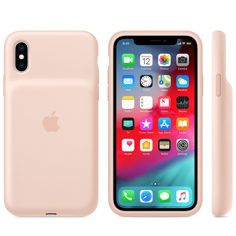 Apple Smart Battery Case Pink Sand for Apple iPhone XS