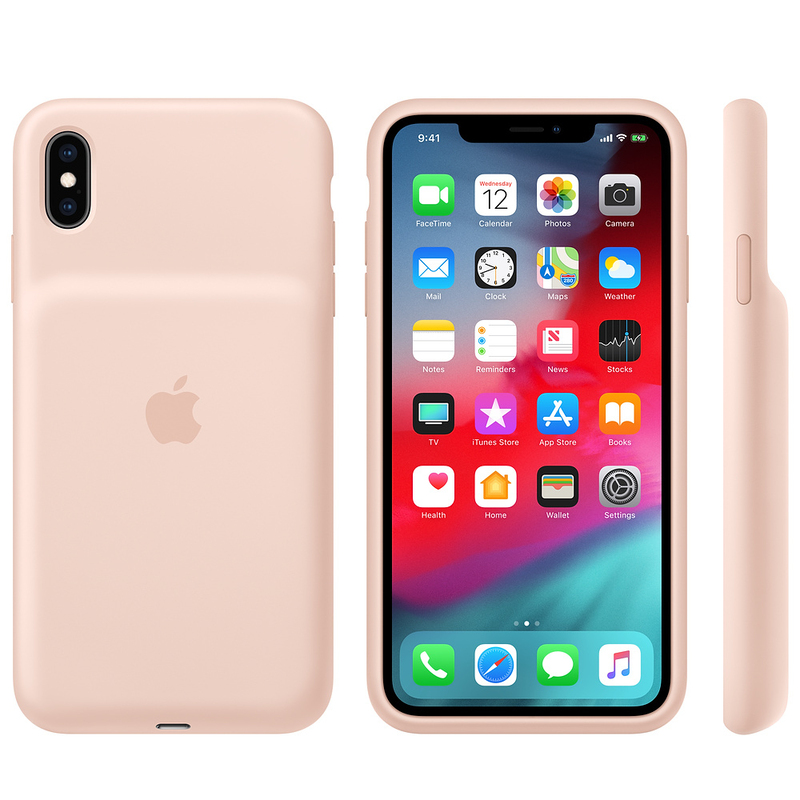 Apple Smart Battery Case Pink Sand for Apple iPhone XS Max