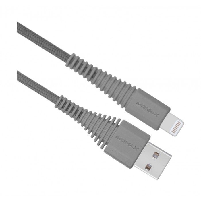 Momax Tough Link Lightning Cable 1.2M Grey