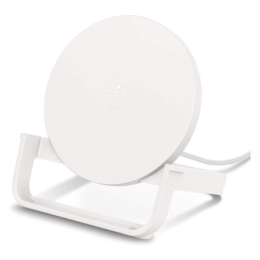 Belkin Wireless Charger 10W Stand With Psu White