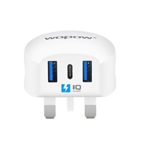 Wopow Wall Charger Iq Power Boost White