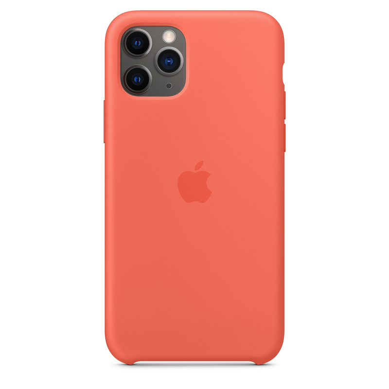 Apple iPhone 11 Pro Silicone Case Clementine Or