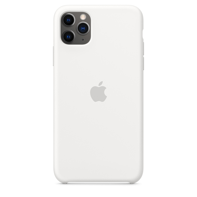 Apple iPhone 11 Pro Max Silicone Case White