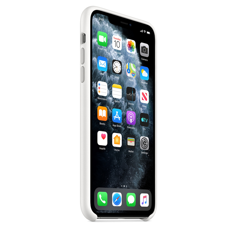 Apple iPhone 11 Pro Max Silicone Case White