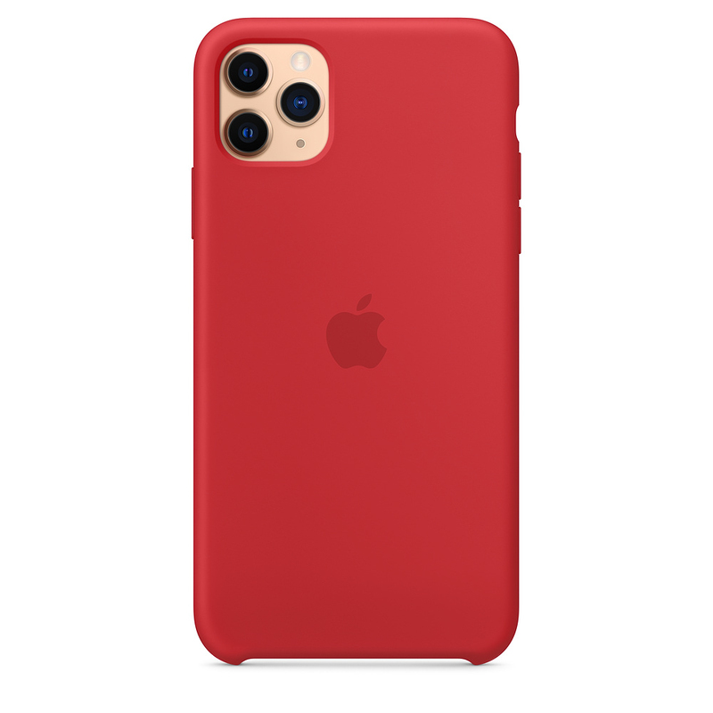 Apple iPhone 11 Pro Max Silicone Case Product (Red)