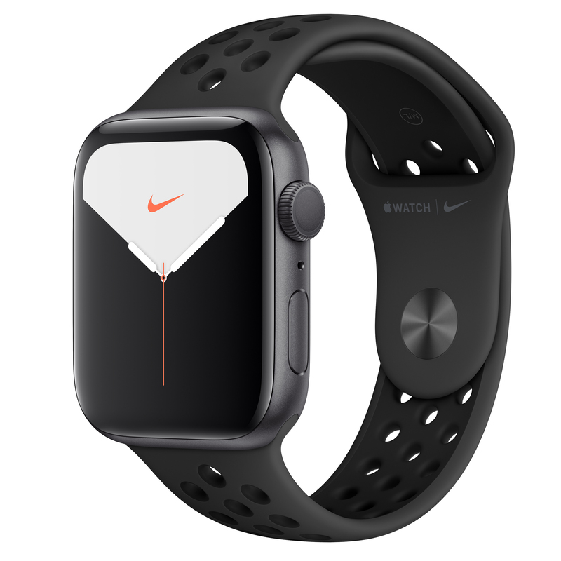 Apple Watch Nike Series 5 GPS 44mm Space Grey Aluminium Case with Anthracite/Black Nike Sport Band S/M & M/L