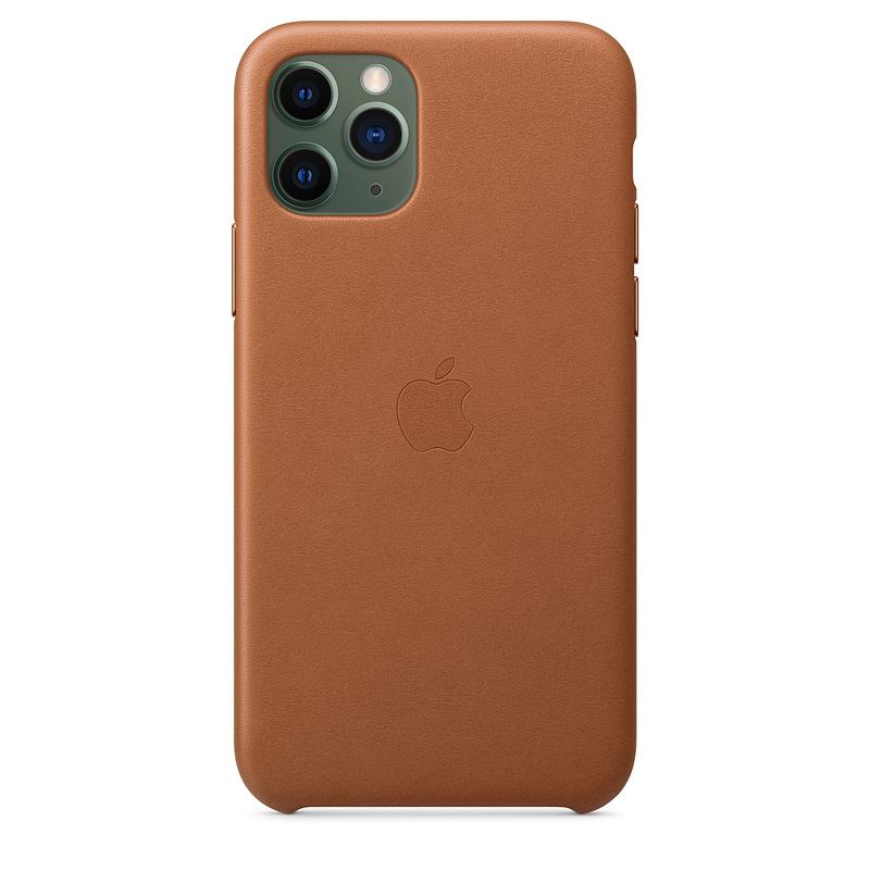 Apple iPhone 11 Pro Leather Case Saddle Brown