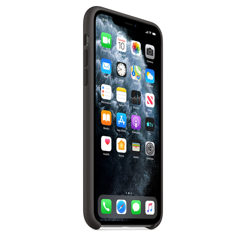 Apple iPhone 11 Pro Max Silicone Case Black