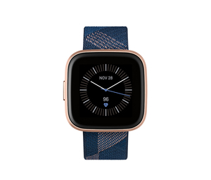 Fitbit Versa 2 Smartwatch Black,Gold AmOLED 3.55 cm (1.4")