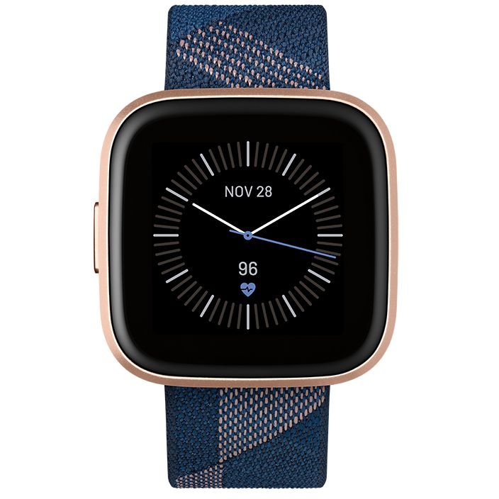 Fitbit Versa 2 Smartwatch Black,Gold AmOLED 3.55 cm (1.4 Inch)