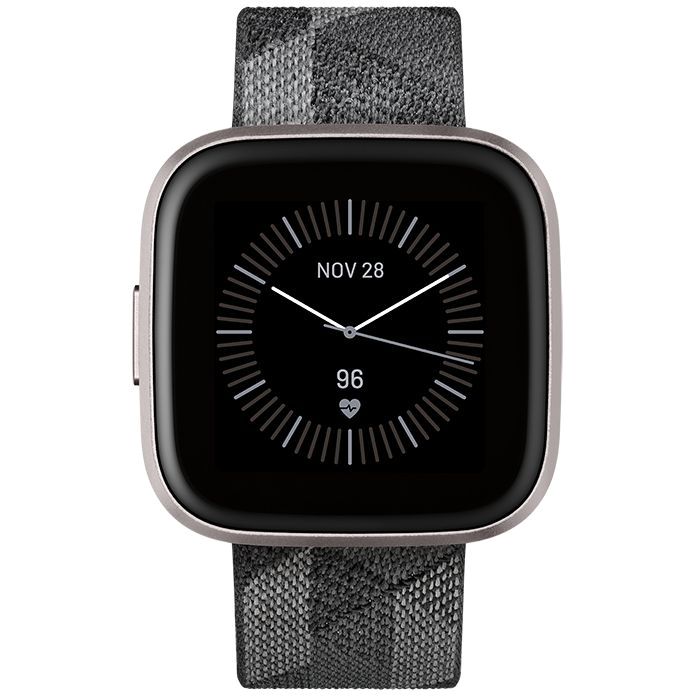 Fitbit Versa 2 Smartwatch Black,Grey AmOLED 3.55 cm (1.4 Inch)