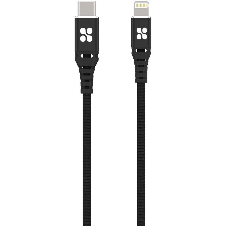 Promate USB C to Apple Lightning Black