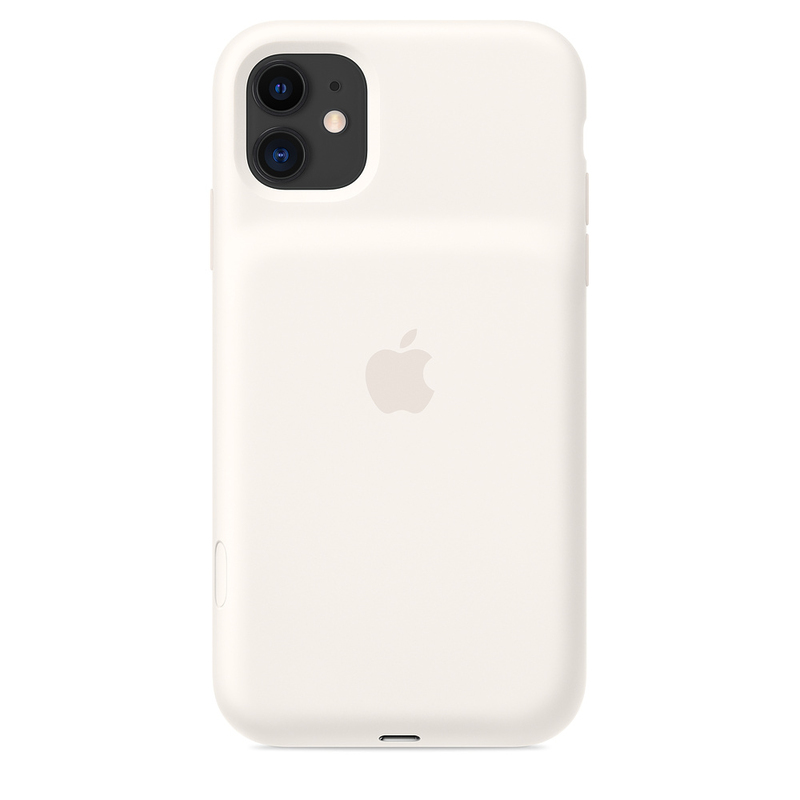 Apple iPhone 11 Smart Case with Wireless Charge White