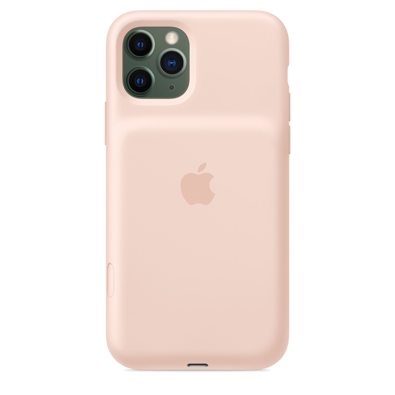 Apple iPhone 11 Pro Smart Battery Case with Wireless Charging Pink Sand