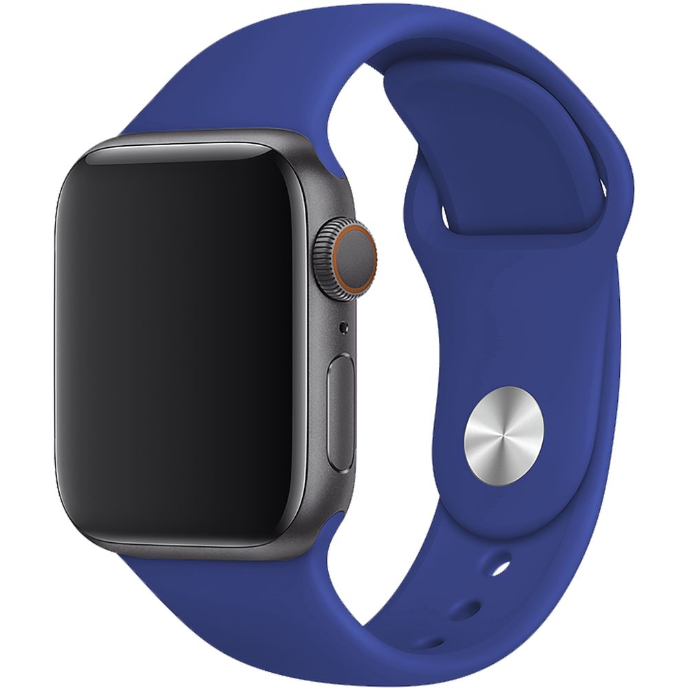 Behello Premium Apple Watch 42/44mm Silicone Strap Blue
