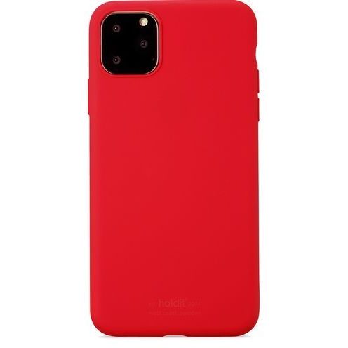 Apple iPhone 11 Pro Max Silicone Case Ruby Red