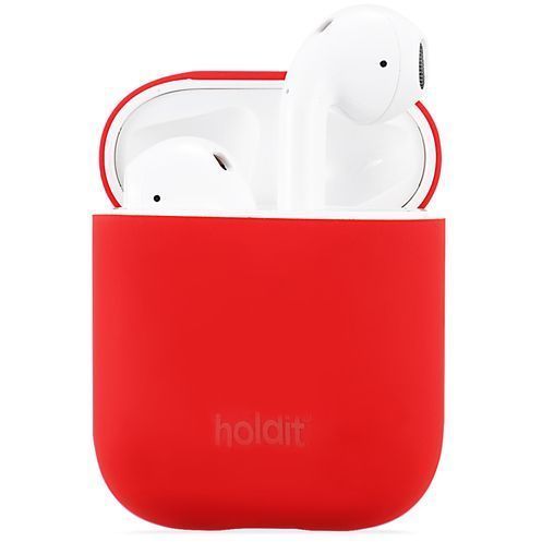 AirPods Silicone Case Nygard Ruby Red