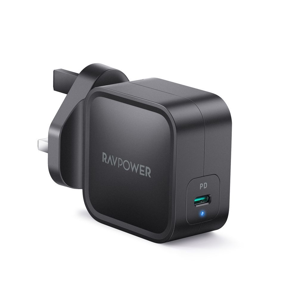 Ravpower Rp Pc112 Gan Pd Pioneer 61W Wall Charger Black
