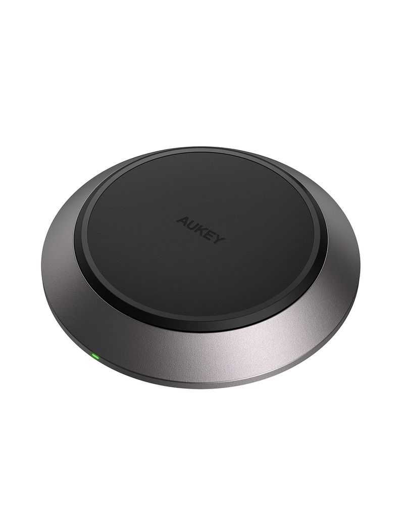 Aukey Graphite Pro 15W Wireless Fast Charger Black
