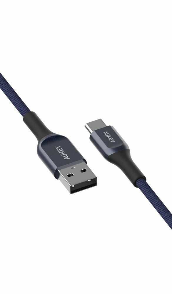 أوكي كيبل 2م USB A To C لون أزرق غامق
