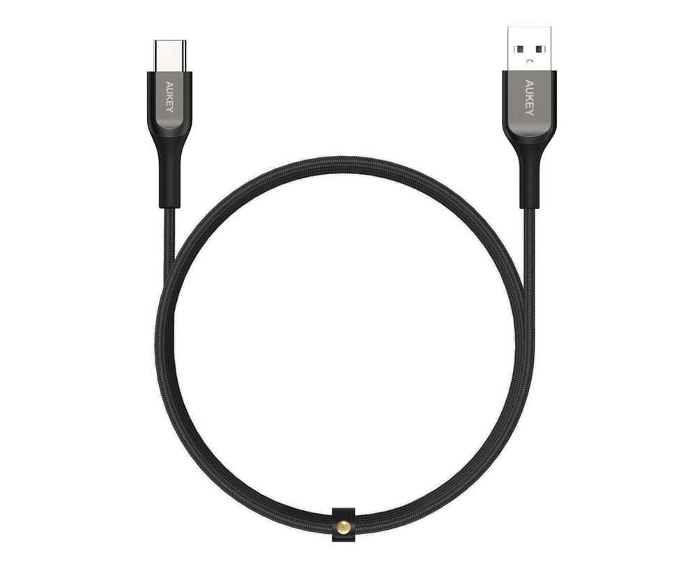 Aukey USBa to C Cable 2M Black