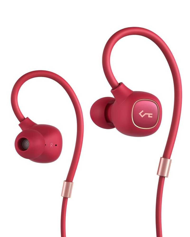 Key Series By Aukey Wireless Sport Headphones Red